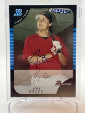 2006 Bowman Originals - Buyback Autographs Jay Bruce #BDP32 2005 Bowman # /434