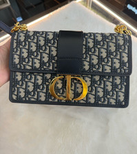Dior 30 Montaigne Bag Blue D Oblique Jacquard
