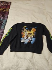 Warner Bros Space Jam Size Small Tune Squad Black Sweatshirt Bugs Bunny  Taz