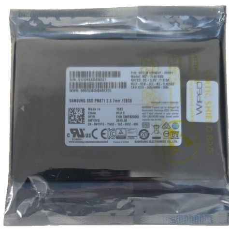 Samsung PM871 128GB SSD - 2,5" SATA III 6Gb/s MZ-7LN128D