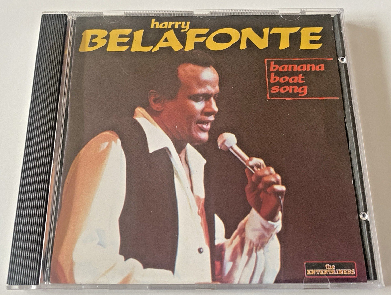 Harry Belafonte – Banana Boat Song Italy Import CD Album 1990 The Entertainers
