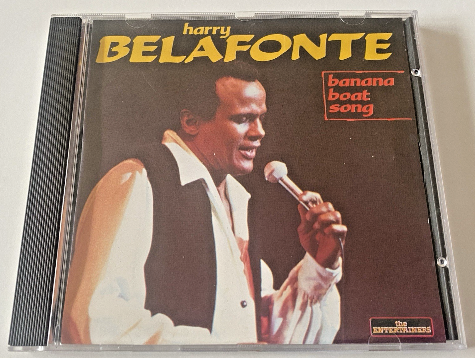 Harry Belafonte – Banana Boat Song Italy Import CD Album 1990 The Entertainers