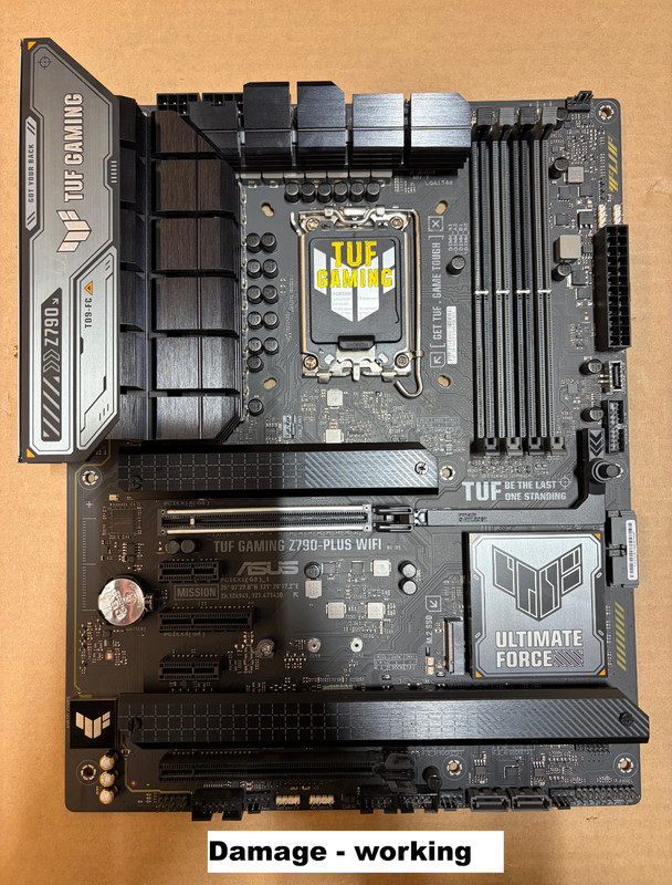 ASUS TUF GAMING Z790 PLUS WIFI, Intel Z790, S 1700, DDR5, SATA3, PCIe 5.0, 4x M.