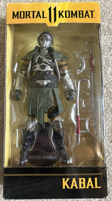 Mortal Kombat 11 Kabal Action Figure TV Movie Video Game Theme Multicolor w/ Axe