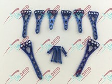 Variable Angle Dist l Radius Volar Locking Plates L  R 3-5 Holes  61 Screws Ti