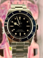 2022 Tudor Black Bay 79230B 41mm Steel Black Dial Blue Bezel Box Papers Wty 8/27