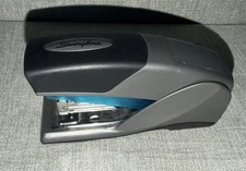 Swingline Stapler, 25 Sheet Capacity, Optima 25, Jam Pack of 1, Blue/Gray 