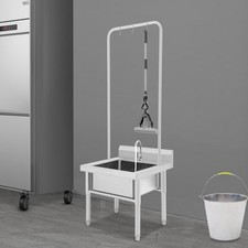 Freestanding Mop Sink Floor Rectangle Mop Sink 201 Stainless Steel Mop Sink