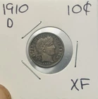 1910-D Barber Dime Coin