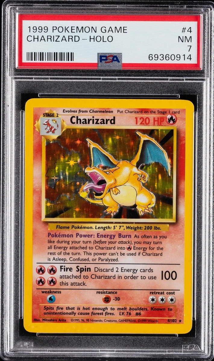 Pokémon TCG Base Set Grade 7 Individual Collectible Card Game
