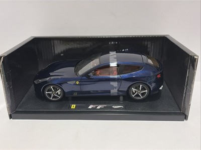 Hot Wheels フェラーリFF ダークブルー Hot Wheels Elite Ferrari FF Metallic Blue 1:18 Scale Diecast Model