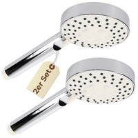 2X Duschkopf Wassersparend 3 Funktion Duschbrause Handbrause Dusche Brausekopf
