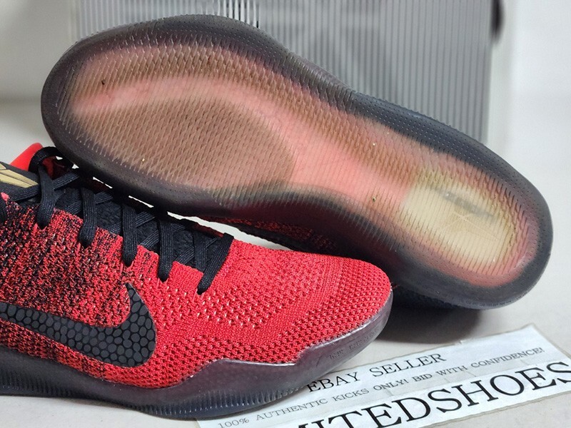 Nike Kobe 11 XI Elite Low Achilles Heel University Red 822675-670