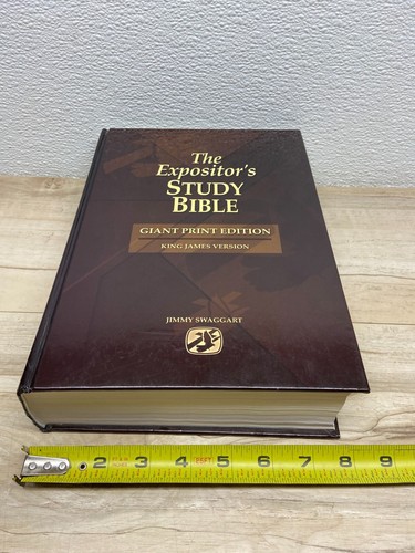 2006 The Expositor`s Study Bible King James Version Giant Print Edition - Picture 17 of 17