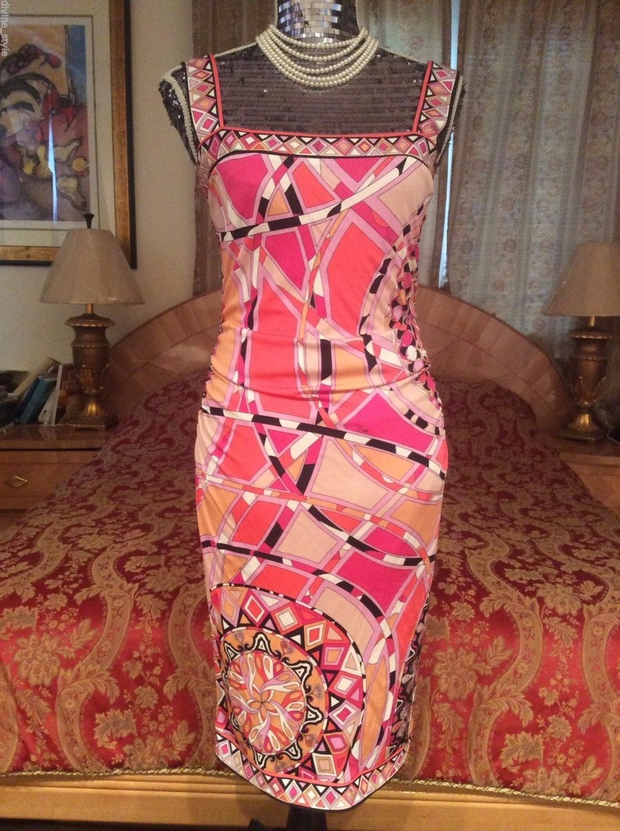 ワンピース Emilio Pucci Dresses Pink Pucci pink dress – Les Merveilles De Babellou