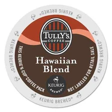 Tully's Hawaiian Blend Coffee 24 K-Cups 7/2026