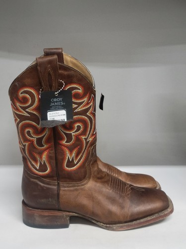 Cody James Lynx Westernstiefel Braun Herren Größe 8,5D