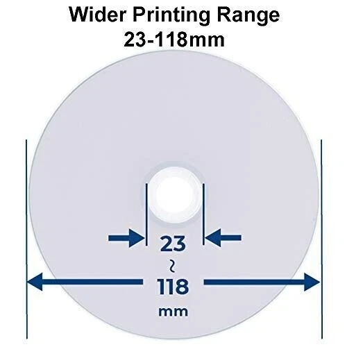50 JVC Inkjet Printable Blank CD-R 52x CD Discs 700MB 80 mins RITEK UK STOCK - Image 2 of 2