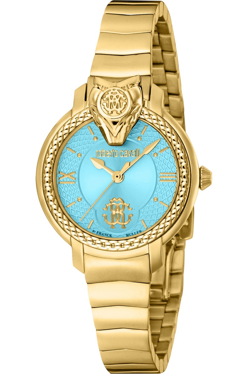 Roberto Cavalli by FM Watch - RV1L215M0051 for Female Light blue