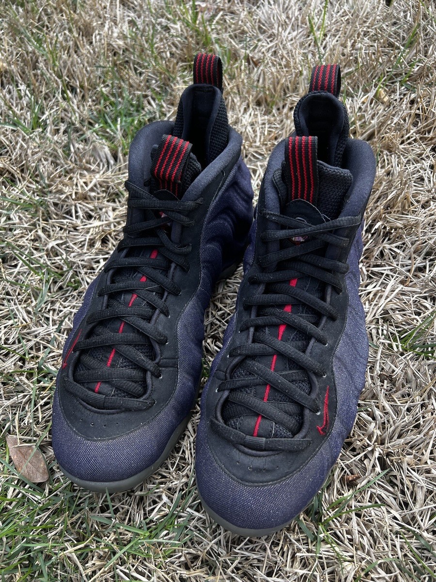CLEAN Size 11 - Nike Air Foamposite One Denim 314996-404 | eBay