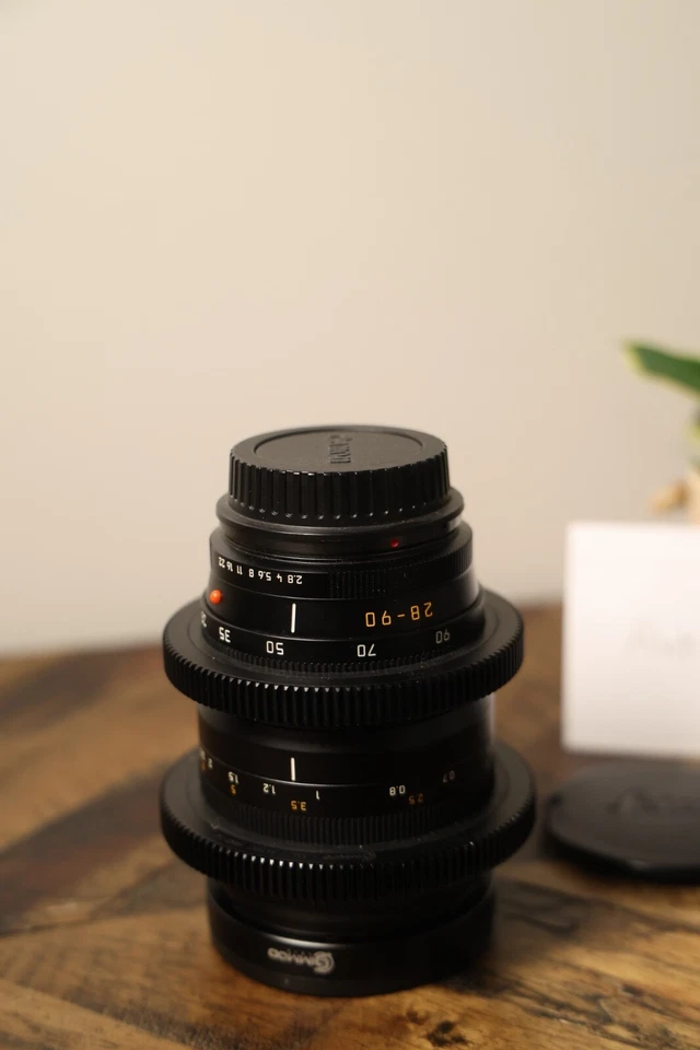Leica Vario-Elmarit-R 28-90mm/F2.8-4.5 E67 ASPH Lens - Cine Modded and EF Mount - Image 2 of 4