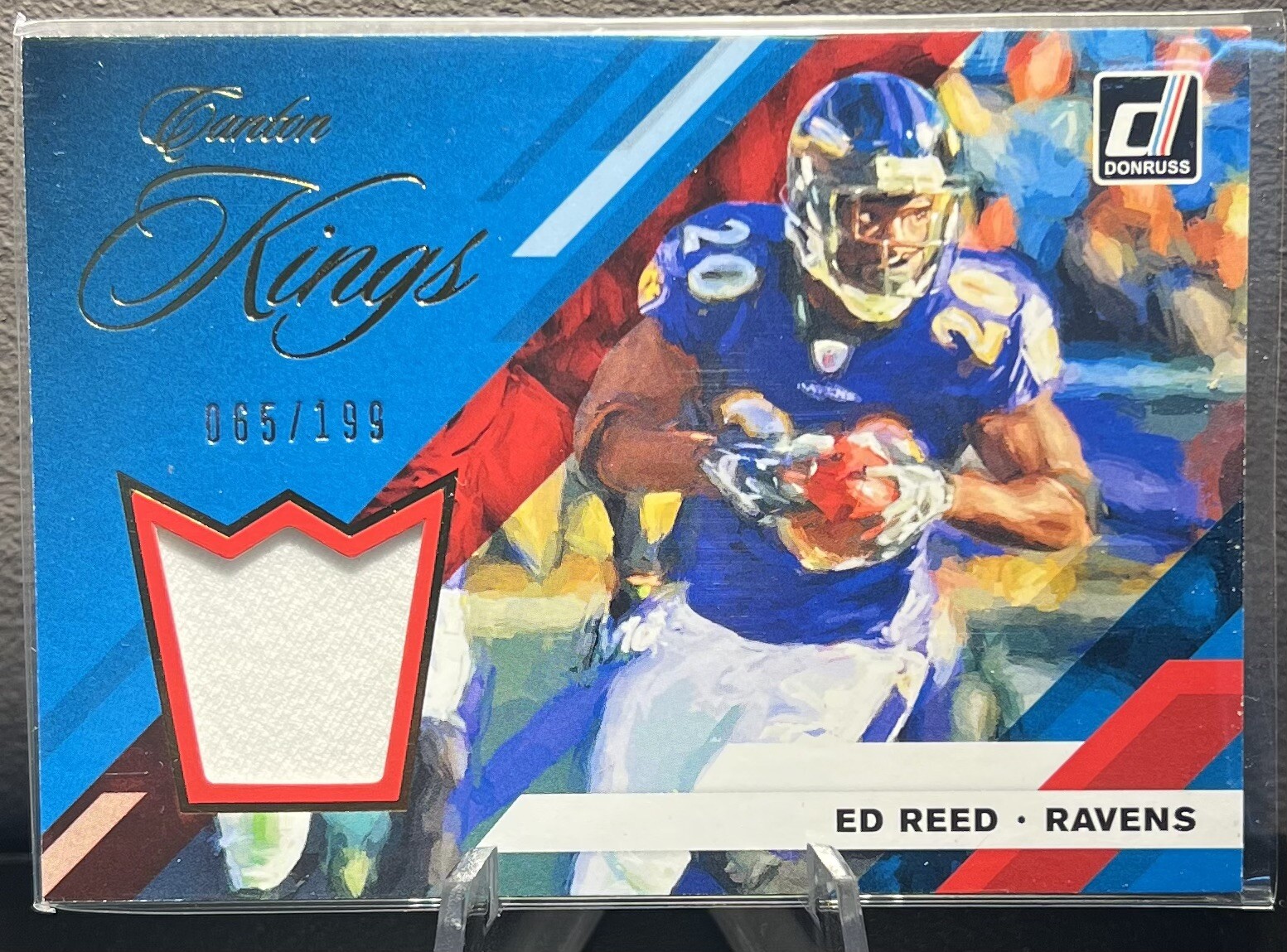 2019 Panini Donruss Ed Reed Canton Kings Jersey /99 CK18 eBay