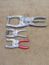 De-Sta-Co Destaco  9" 4" 424 Welding Toggle Locking Clamp Pliers
