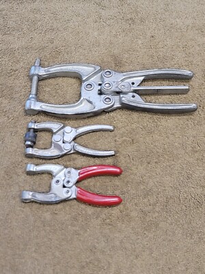 De-Sta-Co Destaco  9'' 4'' 424 Welding Toggle Locking Clamp Pliers