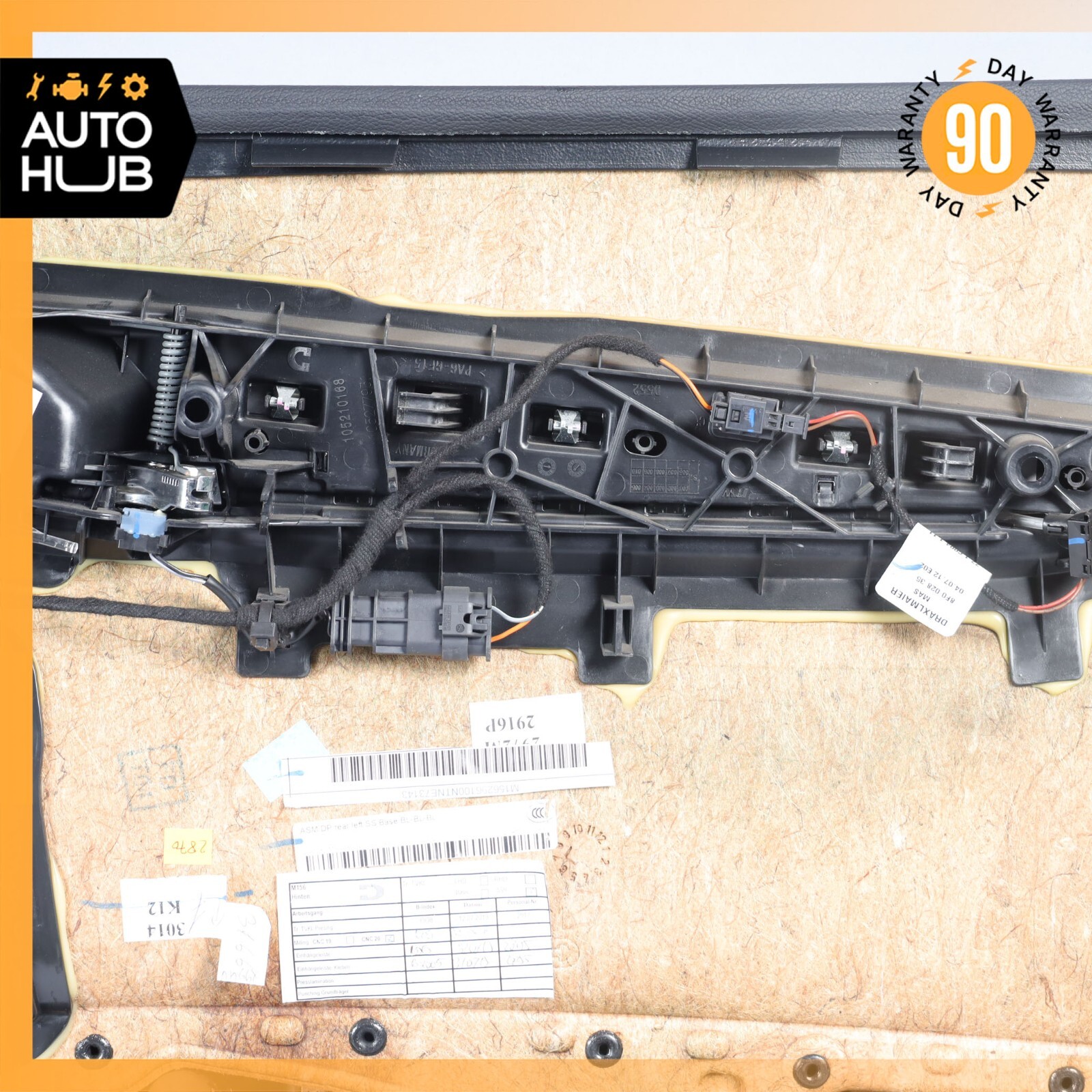 14-17 Maserati Quattroporte S Q4 M156 Rear Left Side Interior Door Panel OEM 50k