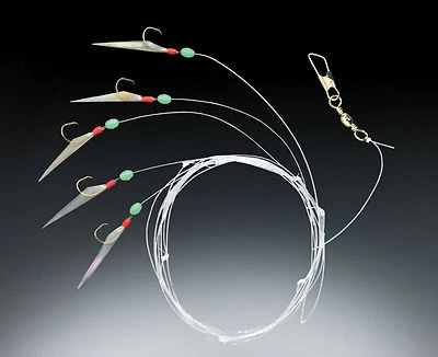 BALZER Heringspaternoster Heringsvorfach 5 Circle Hook Cirklehaken Kreishaken