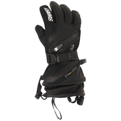 all black cutter football gloves