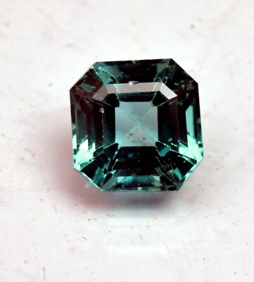 Natural Green Paraiba Tourmaline 5.80 Ct Emerald Cut Loose Gemstone TREATED