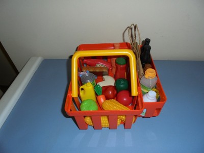 vintage fisher price shopping cart