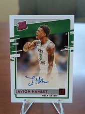 2021-22 CHRONICLES DRAFT RATED ROOKIE AUTO JAVION HAMLET PINK RR-JHA