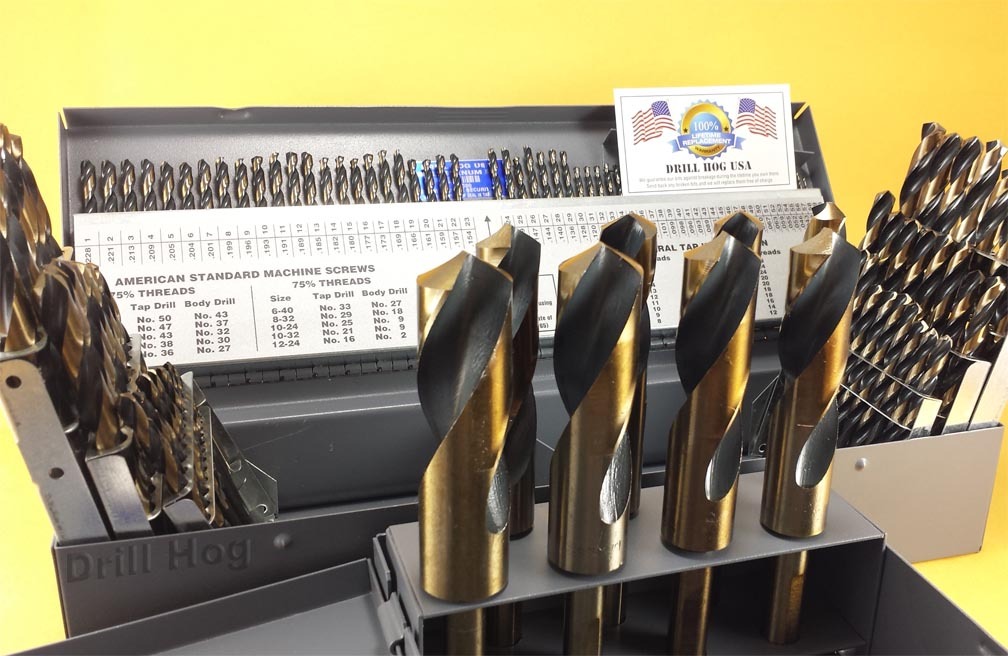 17/32 Drill Bit 17/32 Silver & Deming Bit COBALT Drill Hog Lifetime W