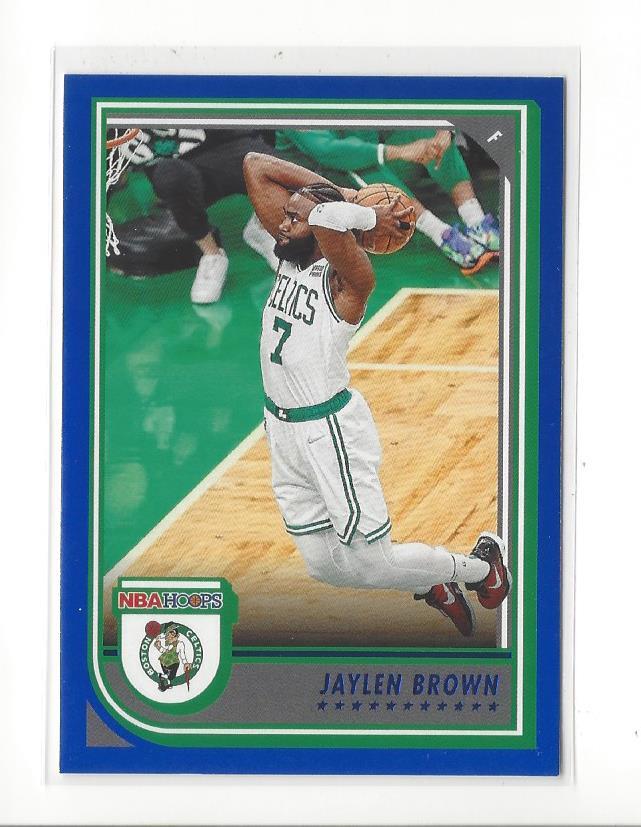 2022-23 Hoops Blue #2 Jaylen Brown Celtics