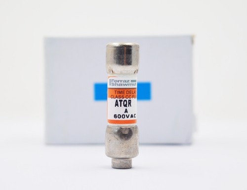 10-Pack Of Ferraz Shamwut ATQR 15 Time-Delay Fuses - 15 Amp (ATQR15)