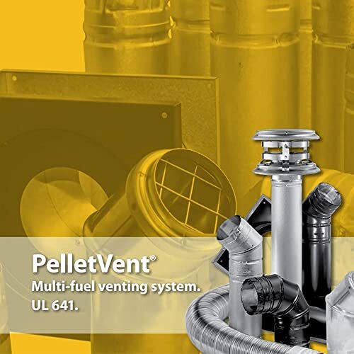 DuraVent 3PVLX8 PelletVent Chimney Adapter, 3"x8" eBay