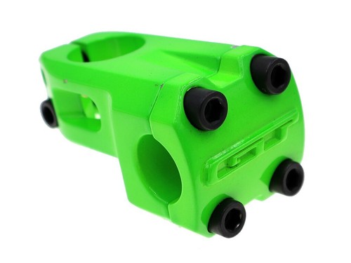 NOS! GT Front Load Bmx Stem 50mm 22.2mm Fluorescent Green - Picture 2 of 7