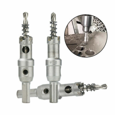 UNK für Edelstahl Metall Lochsägebohrer Hartmetall Bohrkrone Lochsäge 12-120mm