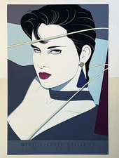 Original “Commemorative #11” by Patrick Nagel, 1987 Serigraph NC11
