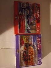 NEW 2 Cra-Z-Art Puzzles 500 Pcs and 350 18.25"x 11"