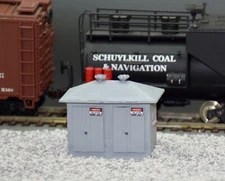 HO Scale Electrical Control Cabinet Model Railroad Handcrafted Custom Designed