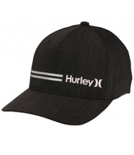 HURLEY BLACK H2O DRI LINE UP HAT SIZE S/M HIHM0063 010