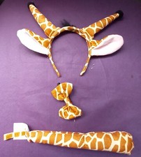 3 tlg. Kostümzubehör – Giraffe  ,