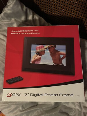 7 inch digital photo frame PF708 GPX | eBay