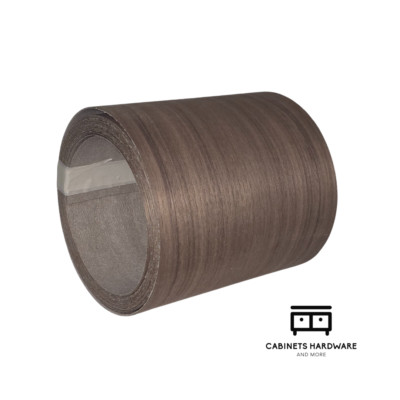 Walnut 9'' x 120''(10 feet) Wood Veneer Roll Fleece Backing NON-GLUE