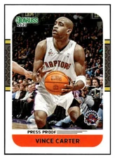 VINCE CARTER 2022-23 Donruss Retro Series Gold Press Proof #12 NBA Rapt ID:56718