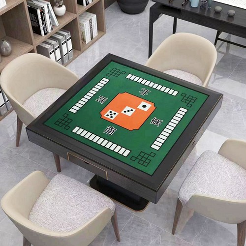 Mahjong Mat 3d Effect Non-slip Mute Mahjong Table Mat Poker Cloth Soft - Picture 3 of 13