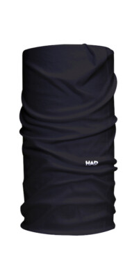 HAD Microfaser Schlauchtuch in schwarz - Halstuch in Farbe marine, black - Buff